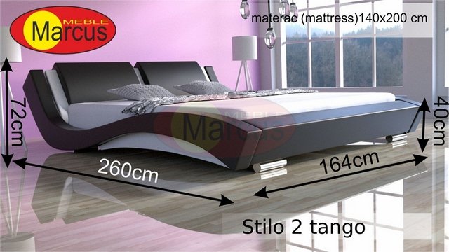 łóżko lozko flamenco 140x200 cm